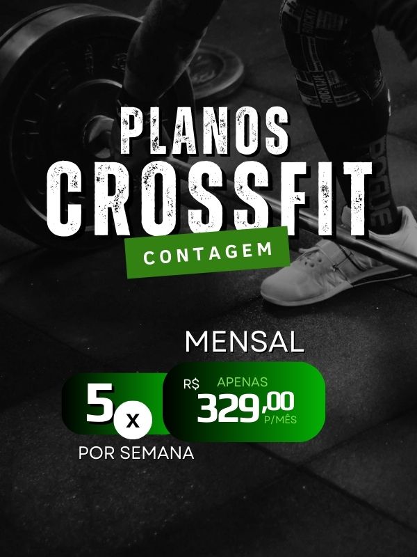 Plano Mensal Crossfit Contagem