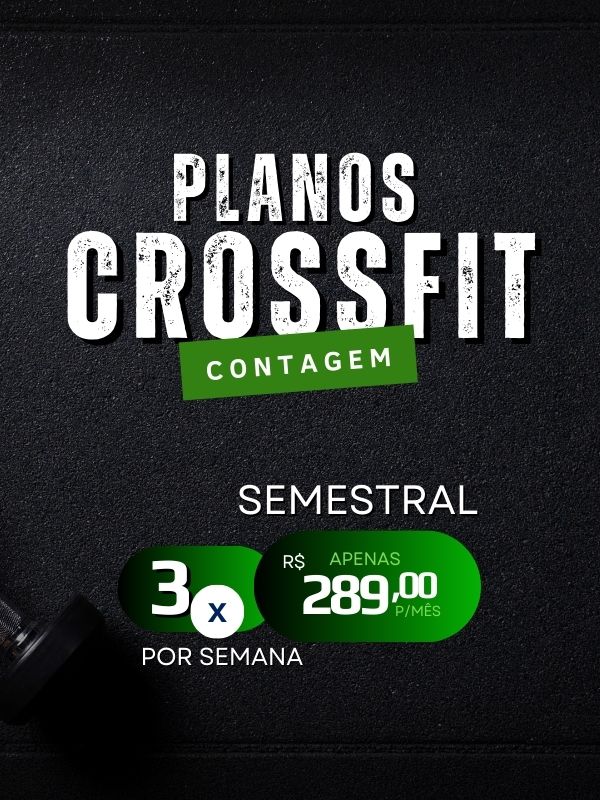 Plano Semestral Crossfit Contagem